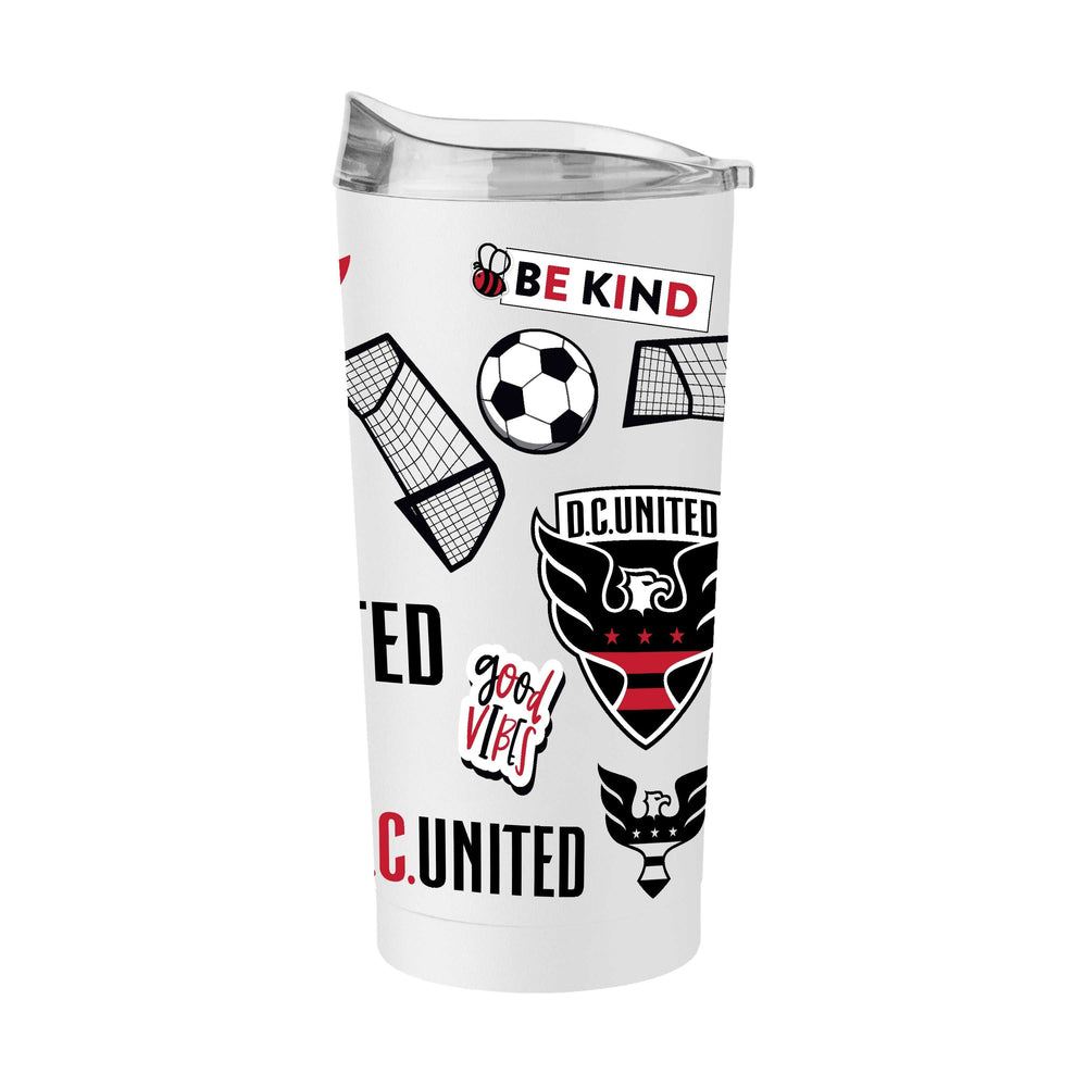DC United 20oz Native Powder Coat Tumbler - Logo Brands - Flyclothing LLC