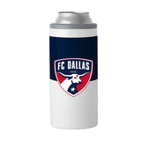 FC Dallas 12oz Colorblock Slim Can Coolie - Logo Brands - Flyclothing LLC