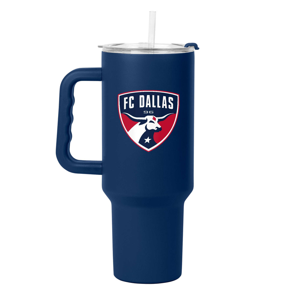 FC Dallas 40oz Flipside Powder Coat Tumbler - Logo Brands - Flyclothing LLC