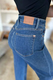 Judy Blue Full Size High Rise Straight Jeans - Trendsi - Flyclothing LLC
