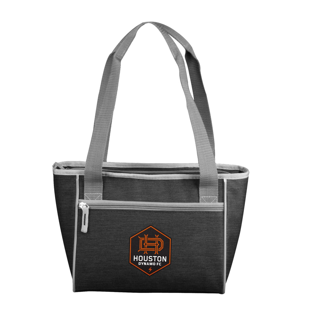 Houston Dynamo Crosshatch 16 Can Cooler Tote - Logo Brands - Flyclothing LLC
