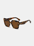 Polycarbonate Frame Square Sunglasses - Trendsi - Flyclothing LLC