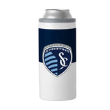 Sporting KC Slim Colorblock Can Coolie - Logo Brands - Flyclothing LLC