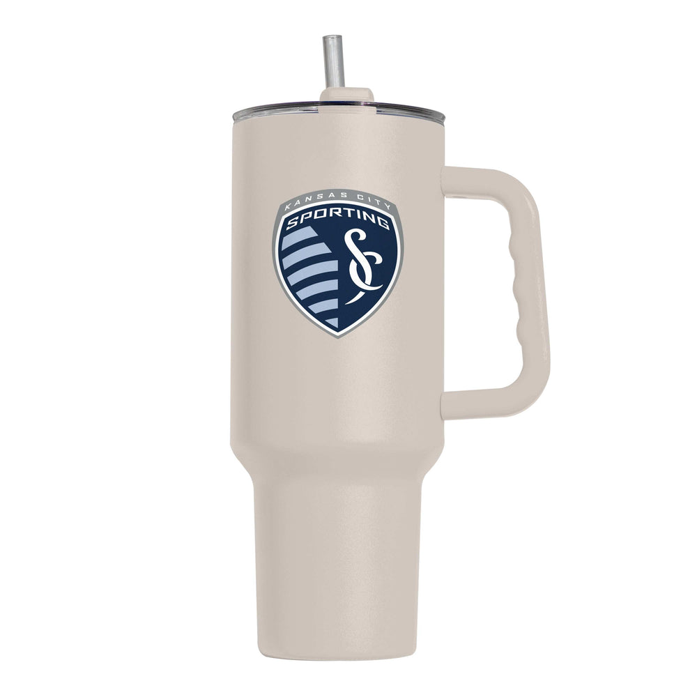 Sporting KC Sand 40oz Powder Coat Tumbler