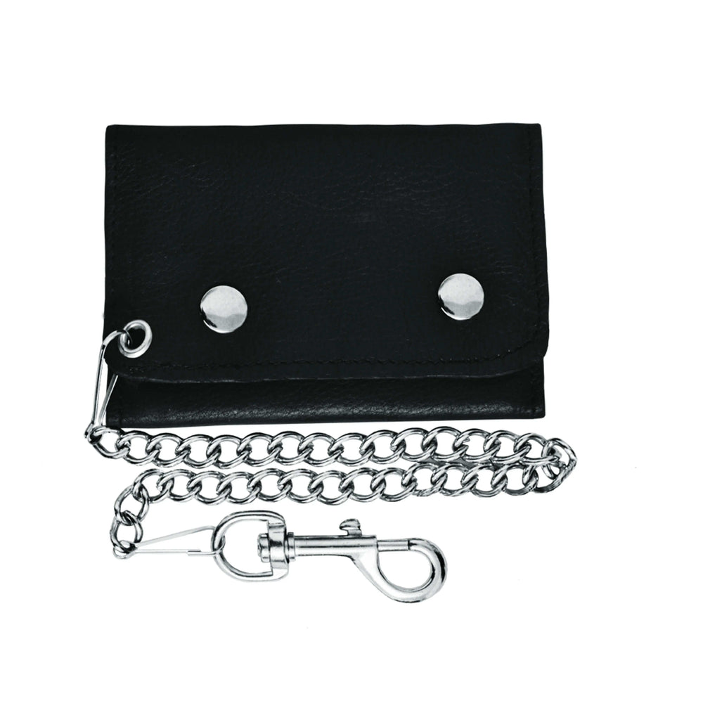 Stylish Black Biker Chain Wallet - Unik Just for Bikers - Flyclothing LLC