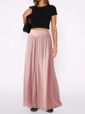 High Waist Wide Leg Pants - Trendsi - Flyclothing LLC