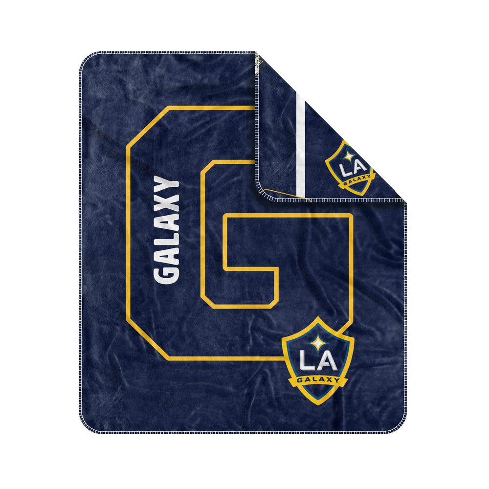 LA Galaxy Dream Weave Throw 50x60 - Logo Brands - Flyclothing LLC