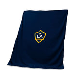 Los Angeles Galaxy Navy Screened Sweatshirt Throw f/ Primary Logo - Logo Brands - Flyclothing LLC