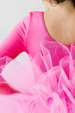 Hot Pink 3/4 Tutu Leotard - Mila & Rose ® - Flyclothing LLC