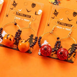 18K Gold-Plated Halloween Bead Earrings - Trendsi - Flyclothing LLC