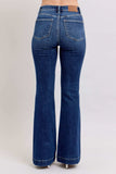 Judy Blue Full Size High Rise Flare Jeans with Pockets Plus Size - Trendsi - Flyclothing LLC