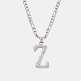 Titanium Steel Letter Pendant Necklace - Trendsi - Flyclothing LLC