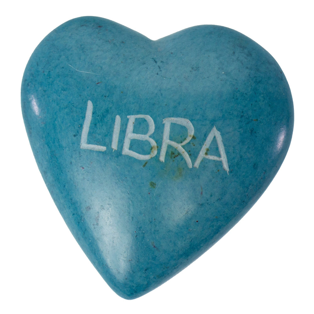 Zodiac Soapstone Hearts, Pack of 5: LIBRA - SMOLArt - Flyclothing LLC