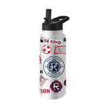 New England Revolution 34oz Native Quencher Bottle - Logo Brands - Flyclothing LLC