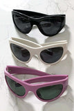 Polycarbonate Frame Cat-Eye Sunglasses - Trendsi - Flyclothing LLC