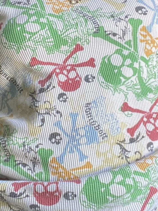 Printed Round Neck Long Sleeve T-Shirt - Trendsi - Flyclothing LLC