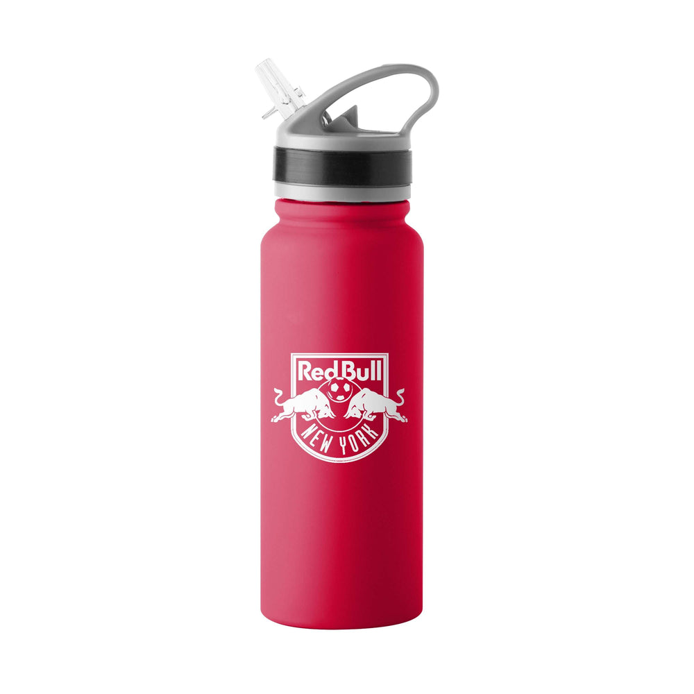 New York Red Bulls 25oz Logo SingleWall FlipTop Bottle - Logo Brands - Flyclothing LLC