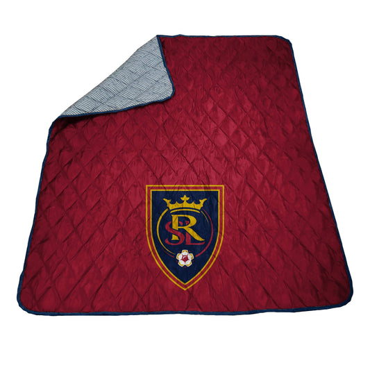Real Salt Lake Outdoor Camping Blanket - Logo Brands - Flyclothing LLC
