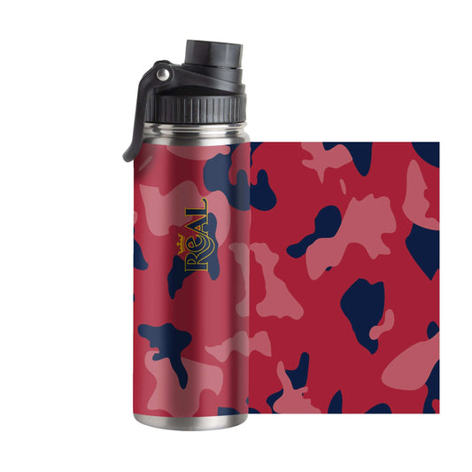 Real Salt Lake 21oz Camo Twist Top Water Bottle - Logo Brands - Flyclothing LLC