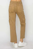 Risen Full Size High Rise Cargo Jeans - Trendsi - Flyclothing LLC