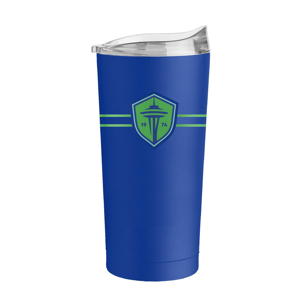 Seattle Sounders 20oz Jordan Morris Powder Coat Tumbler - Logo Brands - Flyclothing LLC