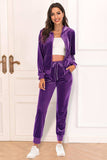 Zip-Up Hooded Jacket and Pants Set - Trendsi - Flyclothing LLC