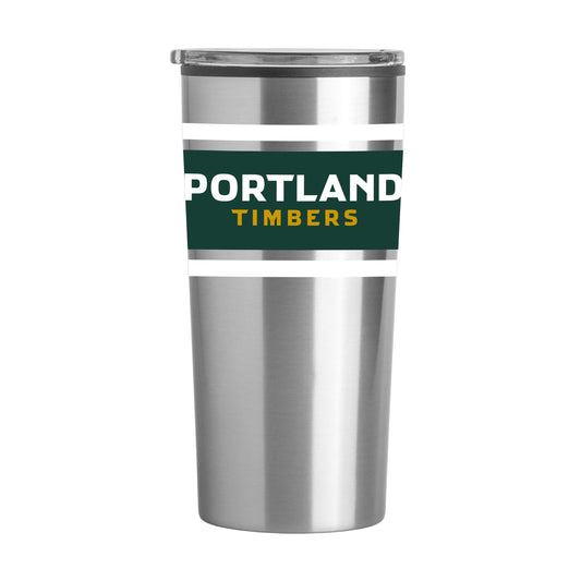 Portland Timbers 20oz Stripe Fusion Tumbler - Logo Brands - Flyclothing LLC