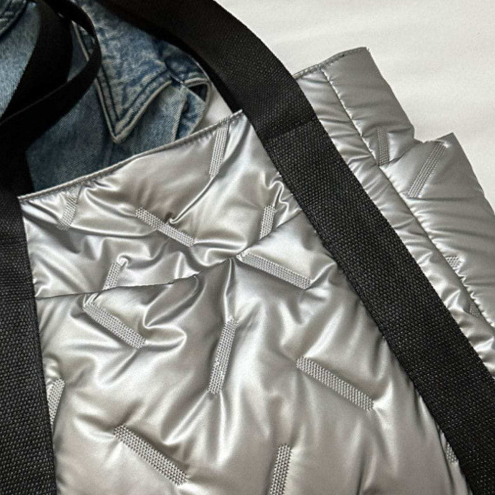 Polyester Tote Bag with Zipper - Trendsi - Flyclothing LLC