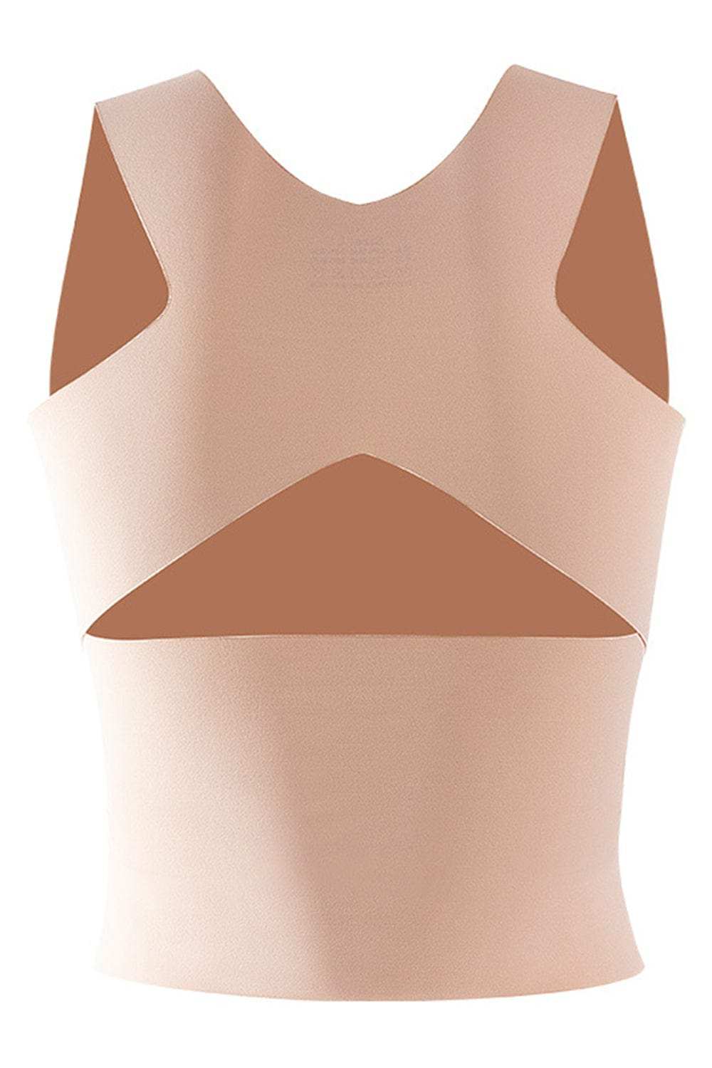 Basic Bae Scoop Neck Shapewear Tank with Removable Paddings - Trendsi - Flyclothing LLC