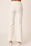Mittoshop Surplice V Waist Flare Pants - Trendsi - Flyclothing LLC