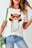 Full Size Ghost Round Neck Short Sleeve T-Shirt - Trendsi - Flyclothing LLC