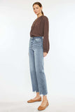 Kancan High Rise Slim Wide Leg Jeans - Trendsi - Flyclothing LLC