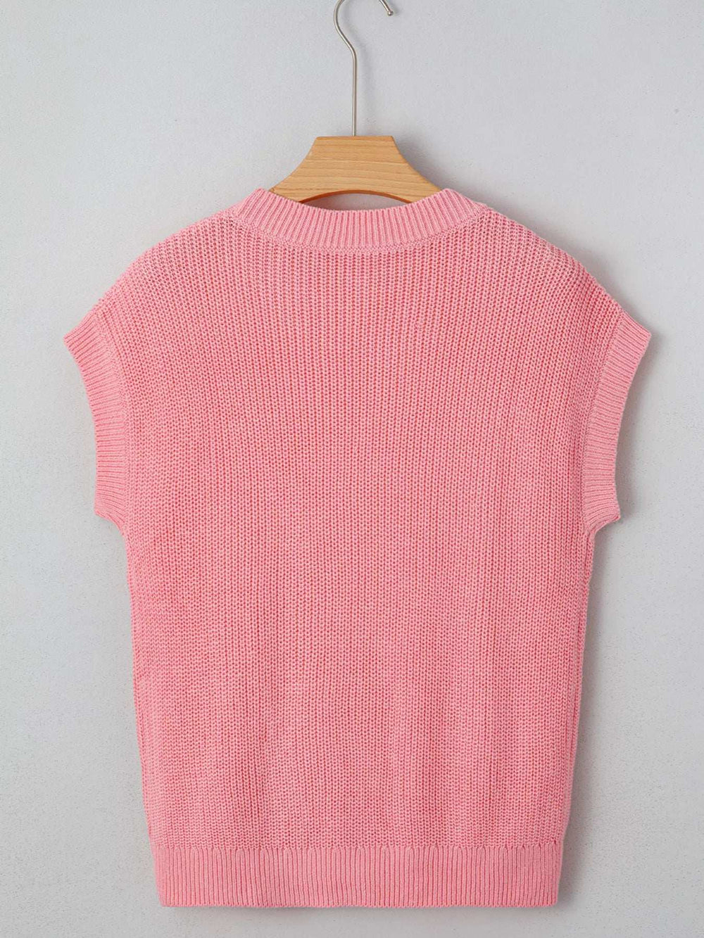 Nutcracker Sequin Short Sleeve Sweater Vest - Trendsi - Flyclothing LLC