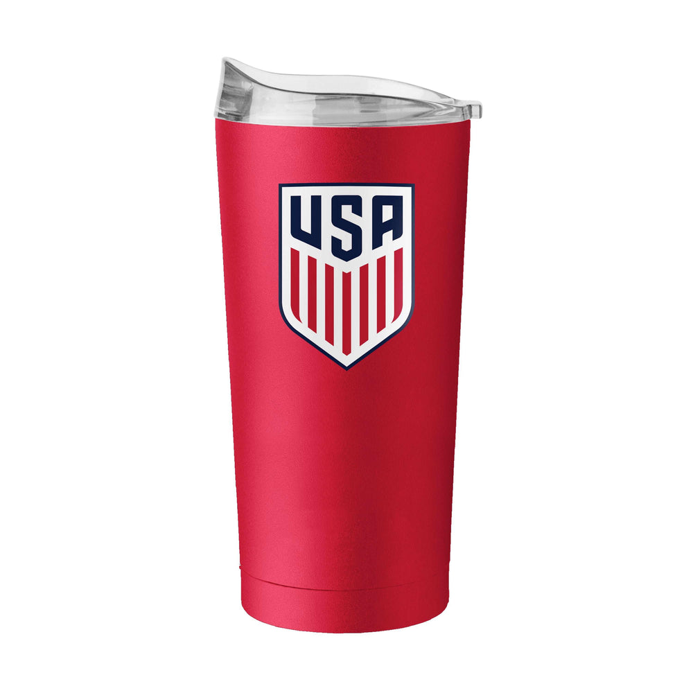 U.S. Mens Soccer 20oz Flipside Powder Coat Tumbler - Logo Brands - Flyclothing LLC