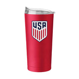 U.S. Mens Soccer 20oz Flipside Powder Coat Tumbler - Logo Brands - Flyclothing LLC