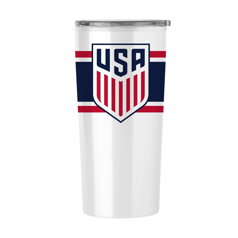 U.S. Mens Soccer 20oz Stripe Fusion Tumbler - Logo Brands - Flyclothing LLC