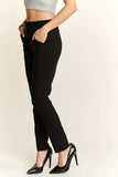 ADORA High Waist Skinny Pants - Trendsi - Flyclothing LLC