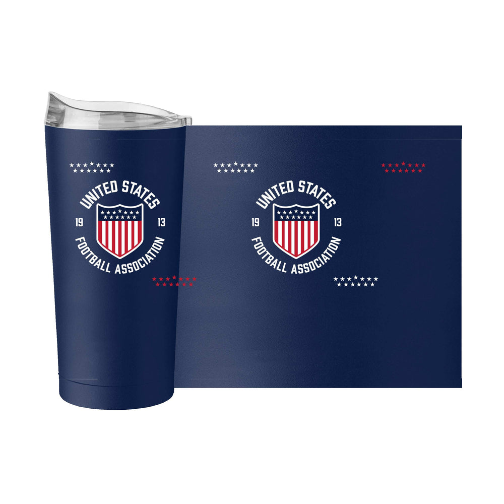 U.S. Mens Soccer Vintage 20oz 1913 Powder Coat Tumbler - Logo Brands - Flyclothing LLC