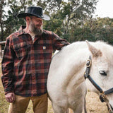 Rodeo - Premium Leather Cowboy Hat - Unik Just for Bikers - Flyclothing LLC