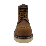 adtec rancho mens 6 moc toe crazy horse whiskey brown soft toe