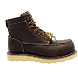 AdTec Men Rancho - Men's 6" Moc-Toe Work Boot With Composite Safety Toe - AdTec