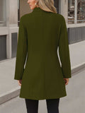 Button Up Long Sleeve Coat - Trendsi - Flyclothing LLC
