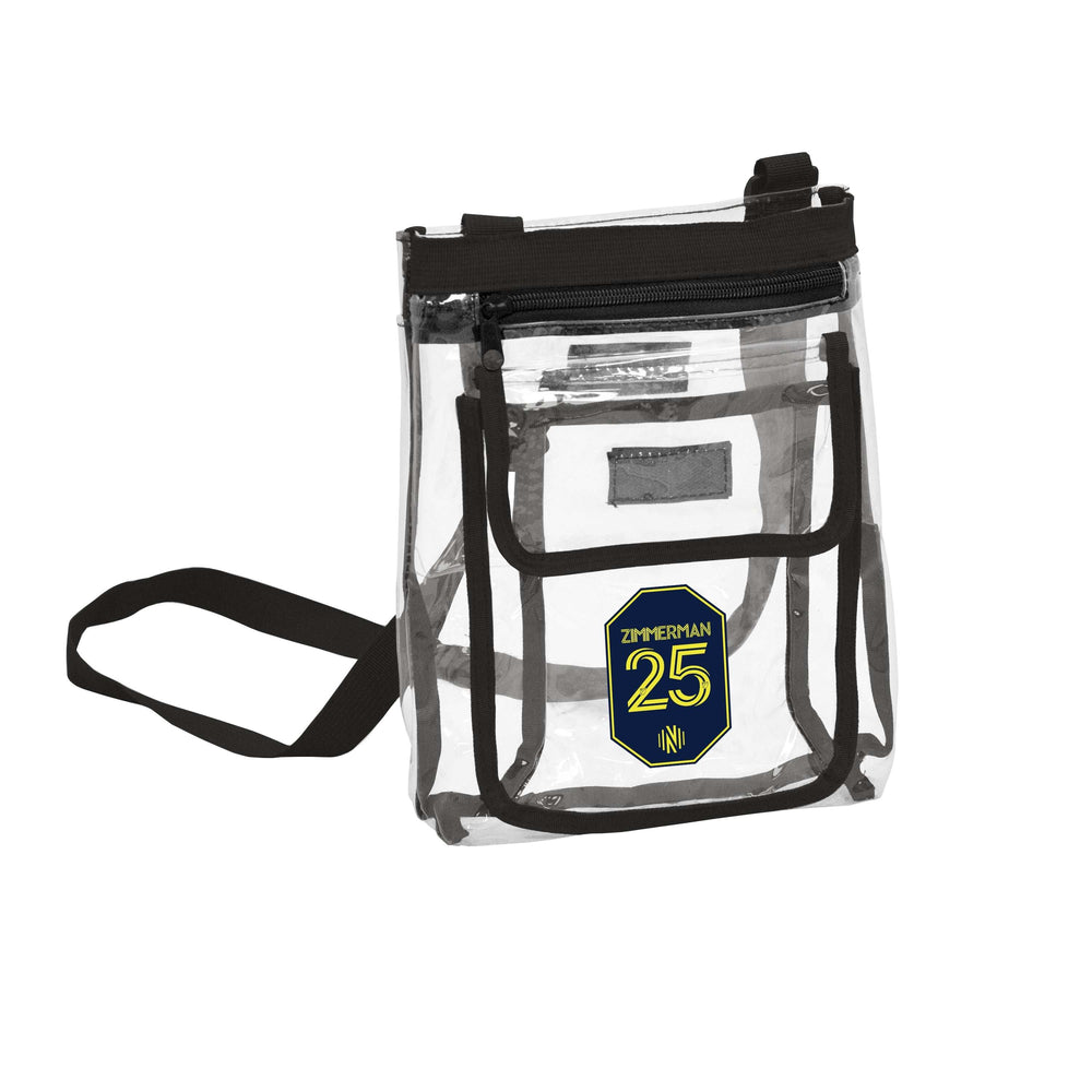 Nashville SC Walker Zimmerman Clear Crossbody - Logo Brands - Flyclothing LLC