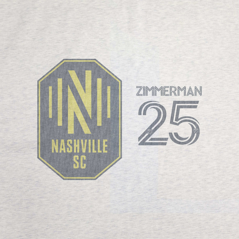 Nashville SC Walker Zimmerman Sublimated Sweatshirt Blanket - Logo Brands - Flyclothing LLC