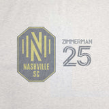 Nashville SC Walker Zimmerman Sublimated Sweatshirt Blanket - Logo Brands - Flyclothing LLC