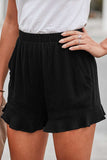 Elastic Waist Shorts with Pockets - Trendsi - Flyclothing LLC