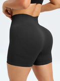 High Waist Active Shorts - Trendsi - Flyclothing LLC