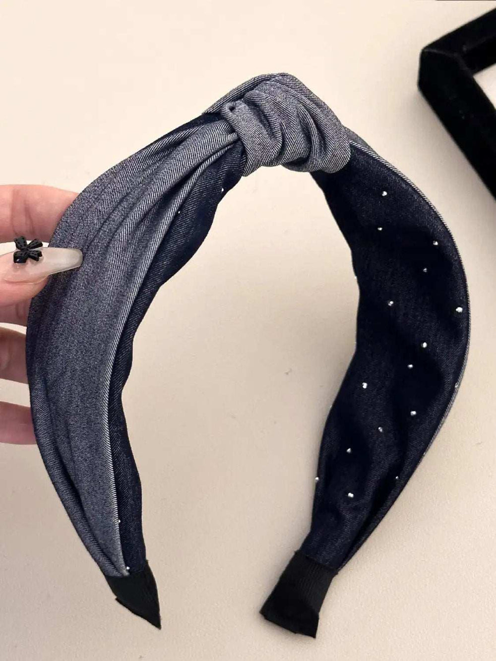 Knotted Polyester Wide Headband - Trendsi - Flyclothing LLC