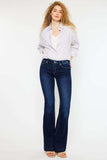 Kancan Mid Rise Slim Flare Jeans - Trendsi - Flyclothing LLC