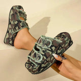Open Toe Platform Sandals - Trendsi - Flyclothing LLC